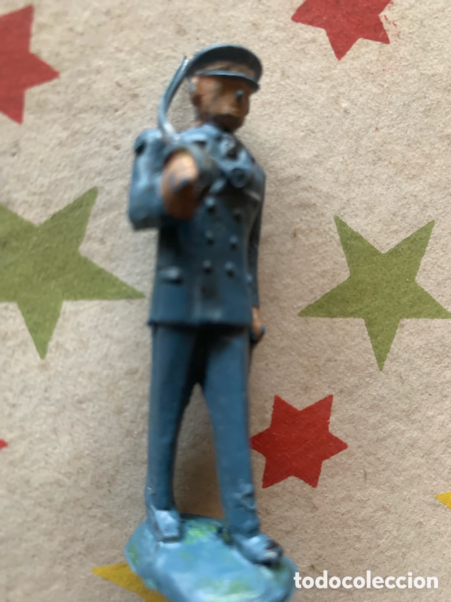 Figuras de goma y PVC: Oficial ej&eacute;rcito espa&ntilde;ol desfile aster - Foto 1