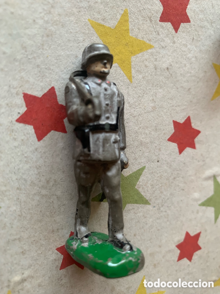 Figuras de goma y PVC: Oficial ej&eacute;rcito espa&ntilde;ol aster - Foto 1