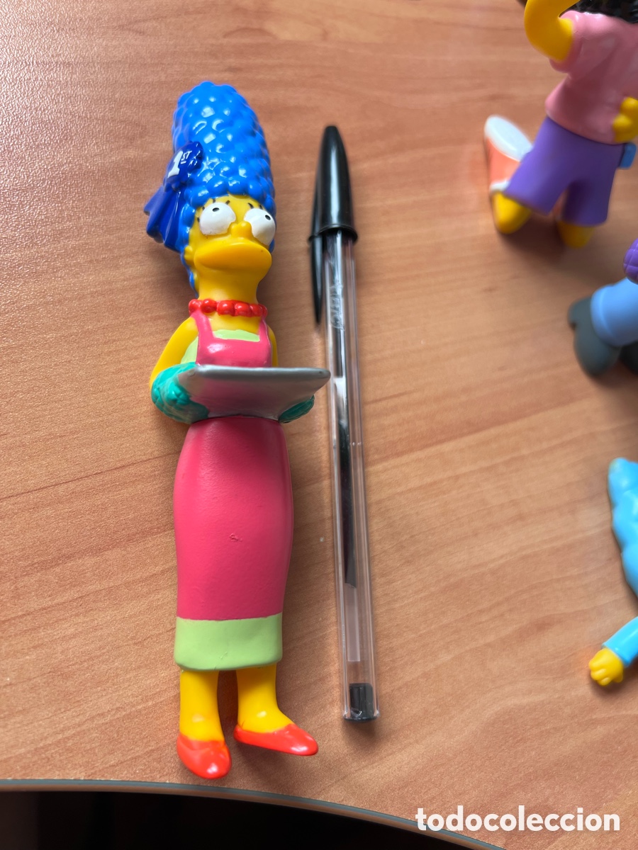 Figuras de goma y PVC: Figuras Los Simpsons Burger King - Foto 6
