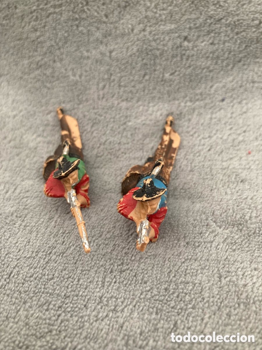 Figuras de goma y PVC: Figuras Vaqueros Reansa - Foto 1