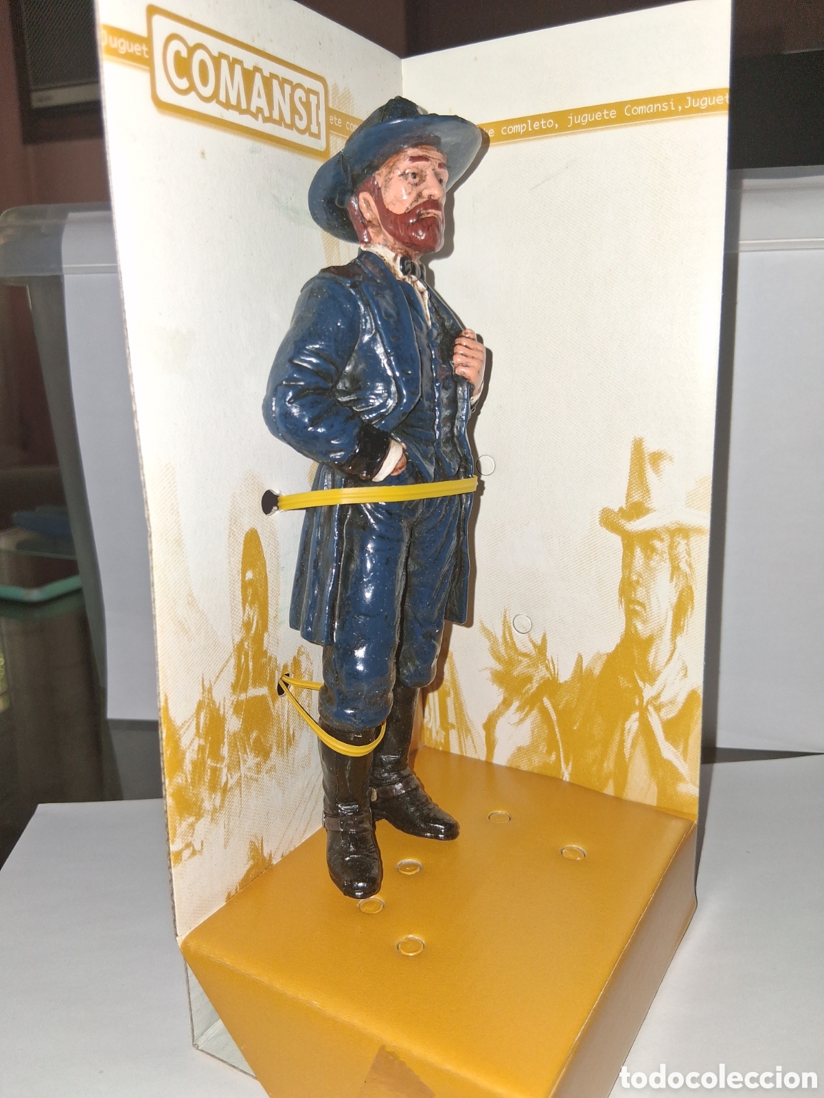 Figuras de goma y PVC: The Wild west. General Grant - Foto 2
