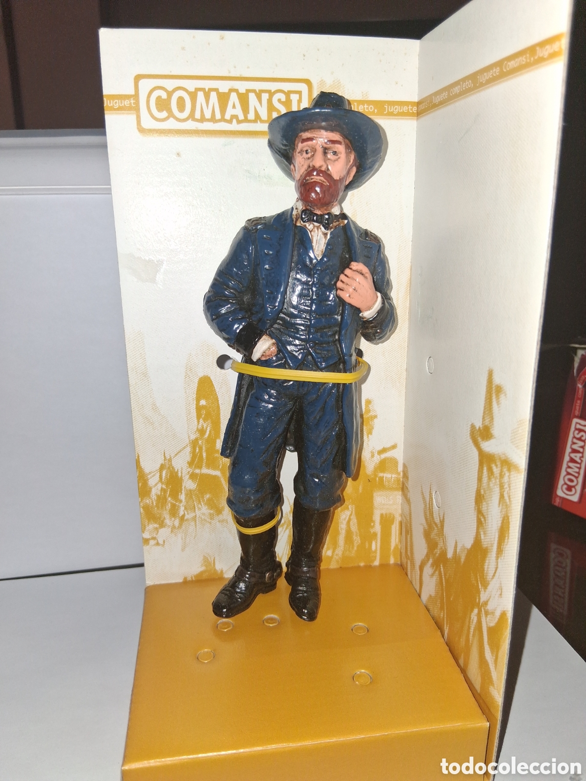 Figuras de goma y PVC: The Wild west. General Grant - Foto 1