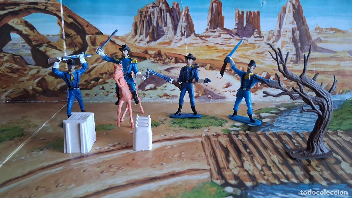 Figuras de goma y PVC: Lote Comansi Oeste - figuras e accesorios - Foto 1