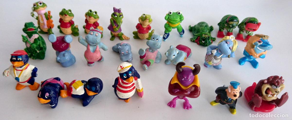 Figuras de goma Kinder: LOTE DE 24 FIGURAS DE KINDER - Foto 1