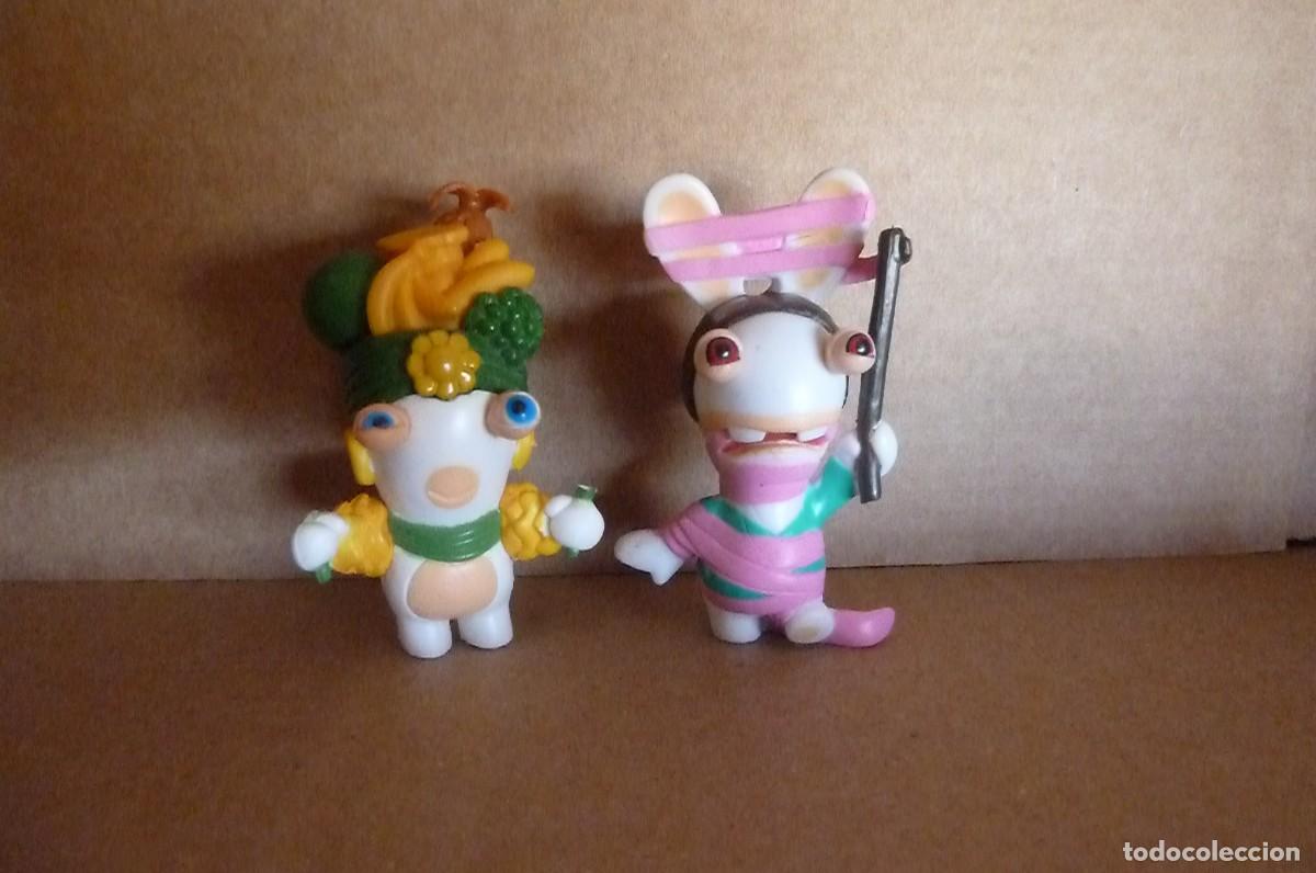 Figuras de goma y PVC: Lote figuras Rabbids - Foto 1