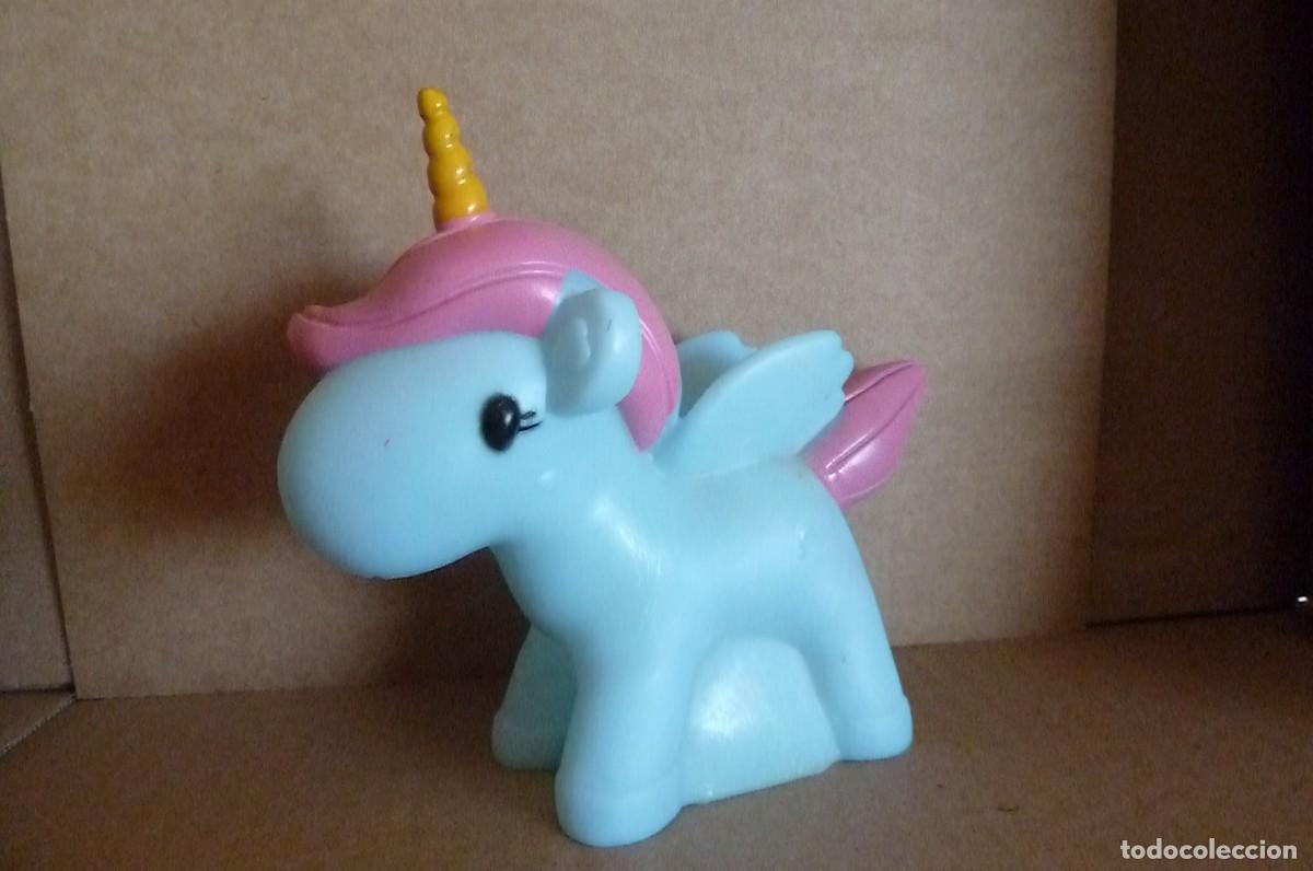 Figuras de goma y PVC: Pony Unicornio celeste - Foto 2