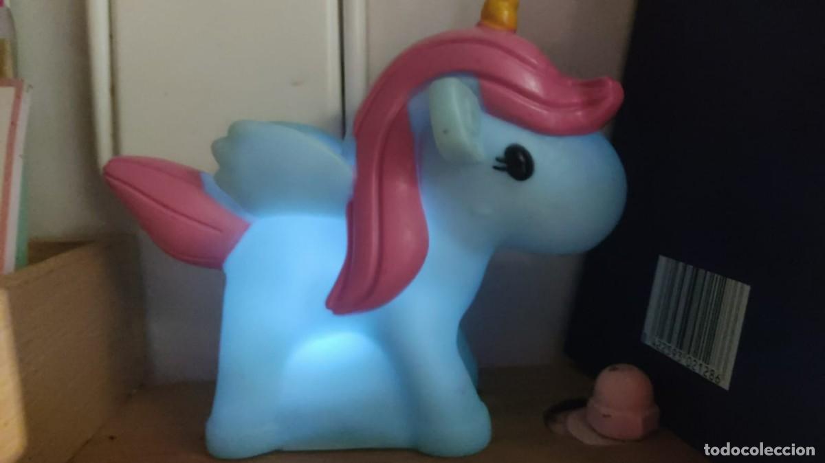 Figuras de goma y PVC: Pony Unicornio celeste - Foto 3