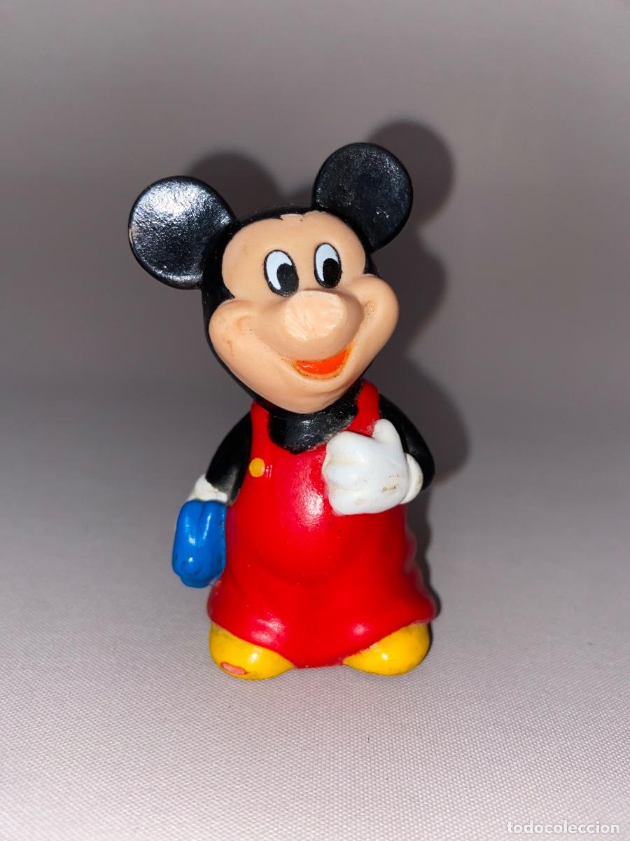 Figuras de Goma y PVC: ANTIGUA FIGURA &ldquo; MICKEY MOUSE &ldquo; DE GOMA - WALT DISNEY A&Ntilde;OS 80