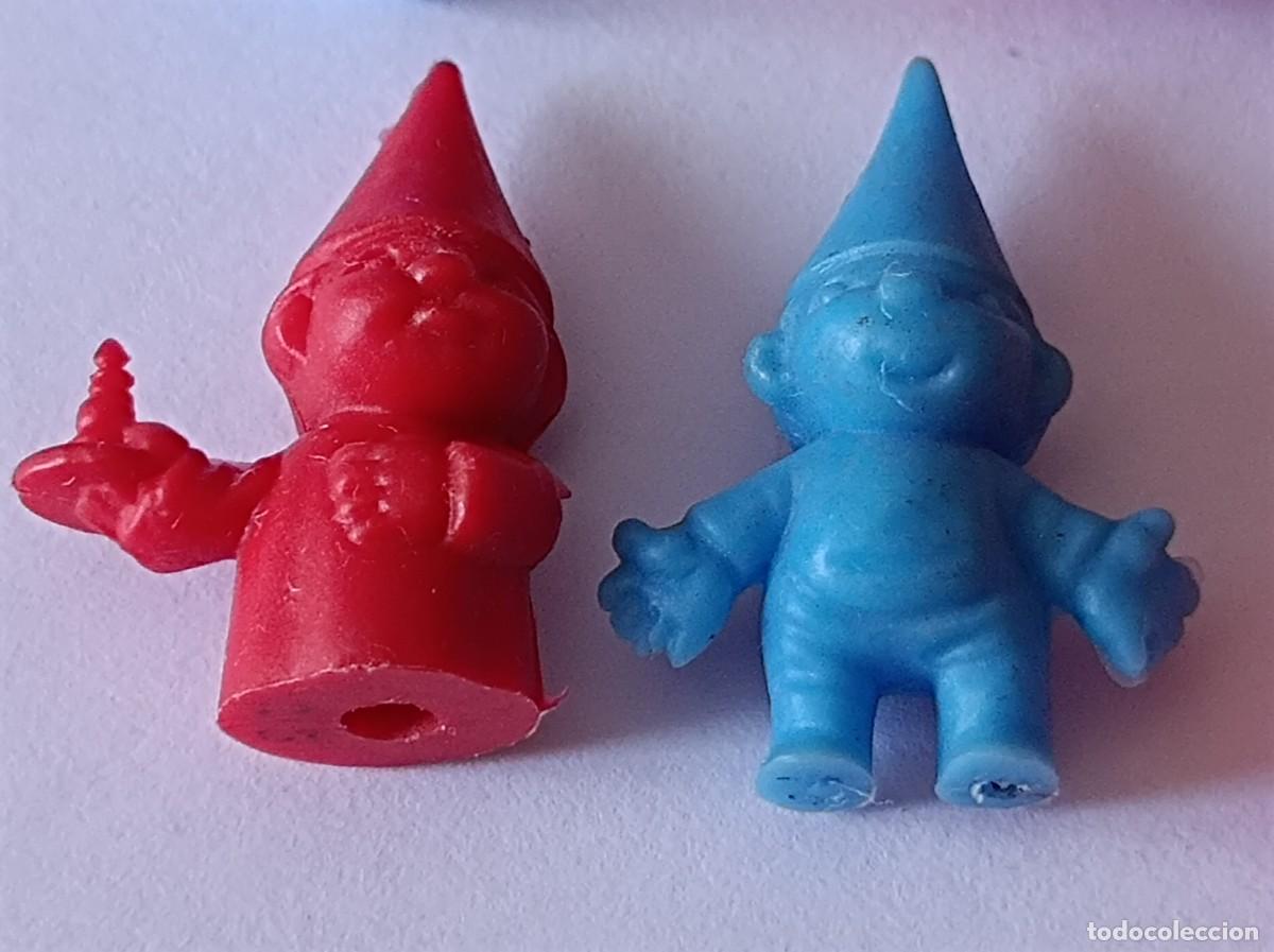 Figuras de goma y PVC: LOTE FIGURITAS DUNKIN DAVID EL GNOMO - Foto 2