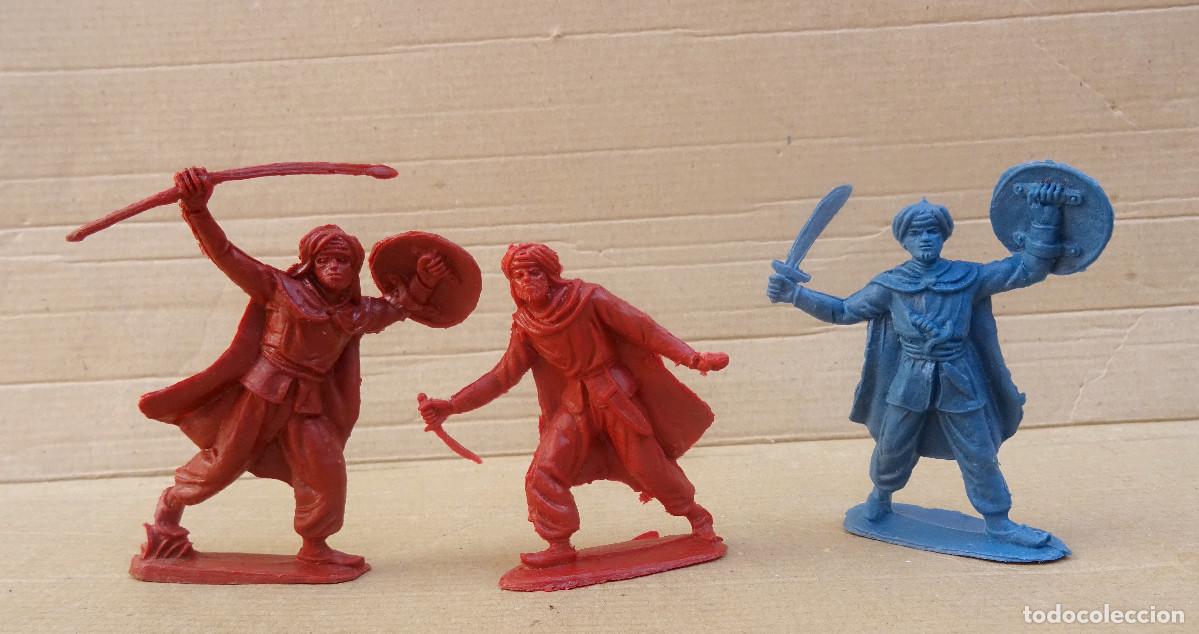 Figuras de goma y PVC: COMANSI MOROS SARRACENOS FIGURAS EN MONOCOLOR - Foto 1