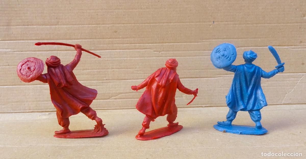 Figuras de goma y PVC: COMANSI MOROS SARRACENOS FIGURAS EN MONOCOLOR - Foto 2