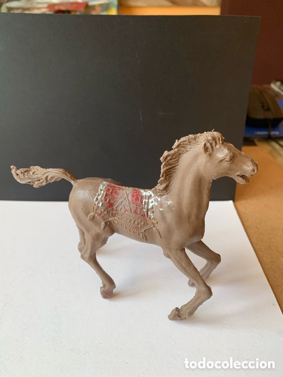 Figuras de goma y PVC: CABALLO INDIO DE REIGON. - Foto 1