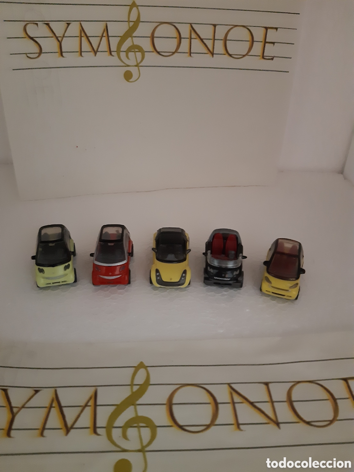Figuras de goma Kinder: Kinder coche auto smart miniatura - Foto 1