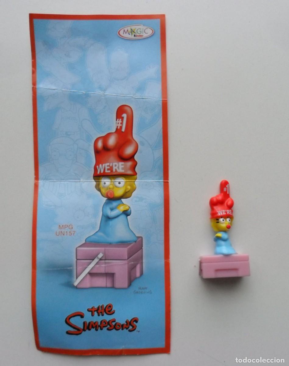 Figuras de goma Kinder: THE SIMPSONS MAGGIE KINDER 2010 - Foto 1