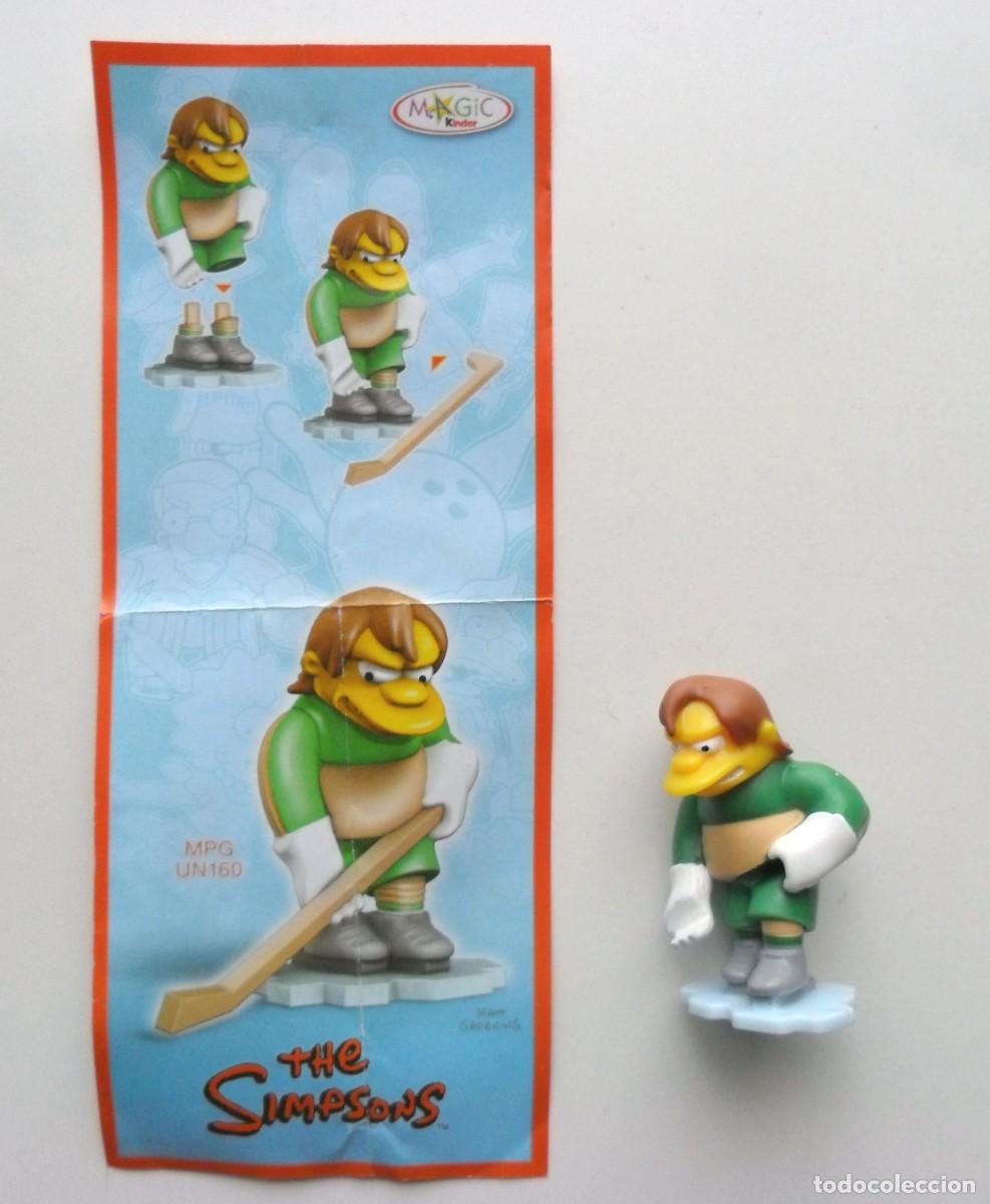 Figuras de goma Kinder: THE SIMPSONS NELSON KINDER 2010 - Foto 1