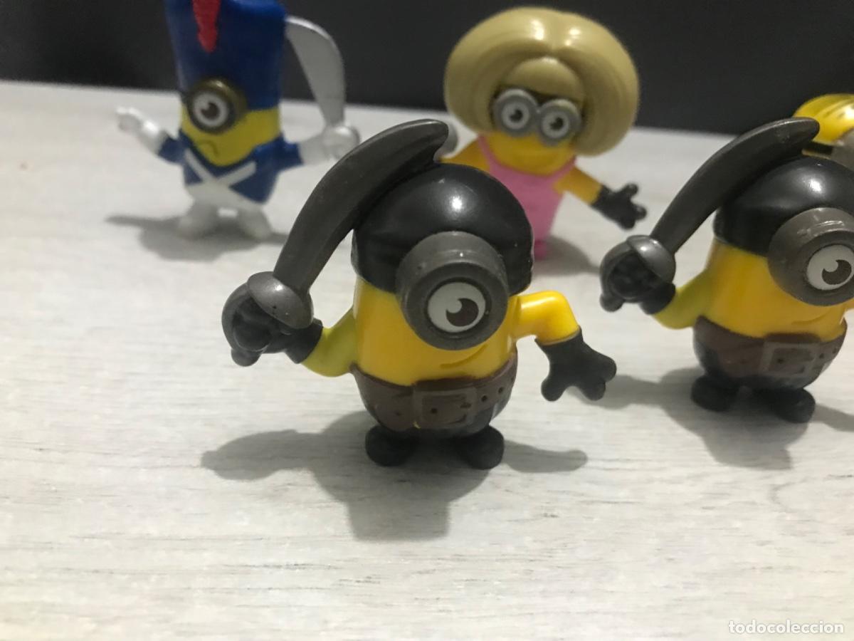 Figuras de goma y PVC: Lote de 7 figuras de los minions - Foto 2