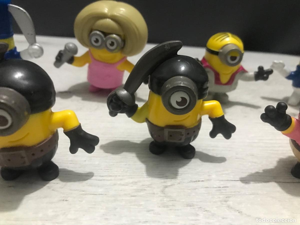 Figuras de goma y PVC: Lote de 7 figuras de los minions - Foto 3