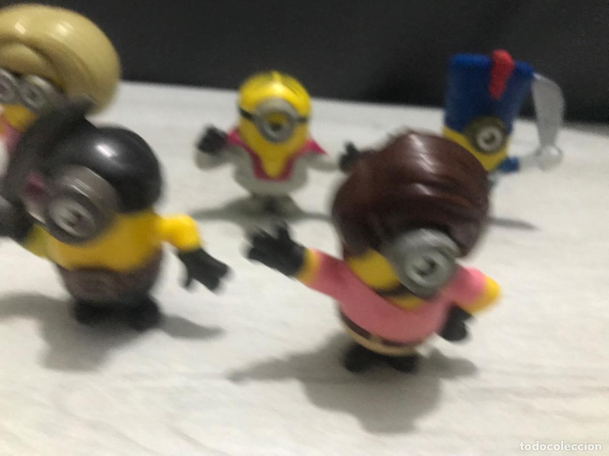 Figuras de goma y PVC: Lote de 7 figuras de los minions - Foto 4
