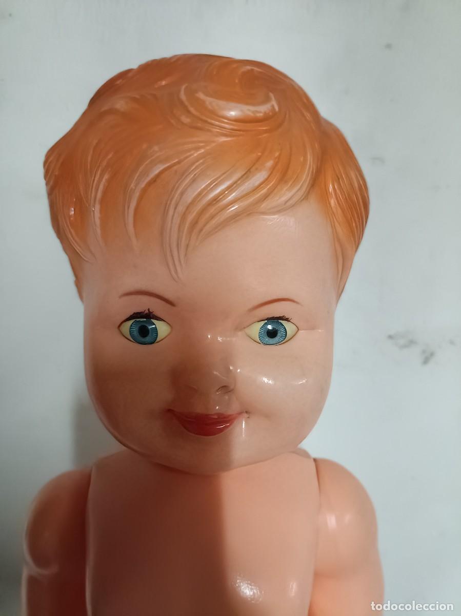 Figuras de goma y PVC: Antiguo mu&ntilde;eco. 56 cm - Foto 2