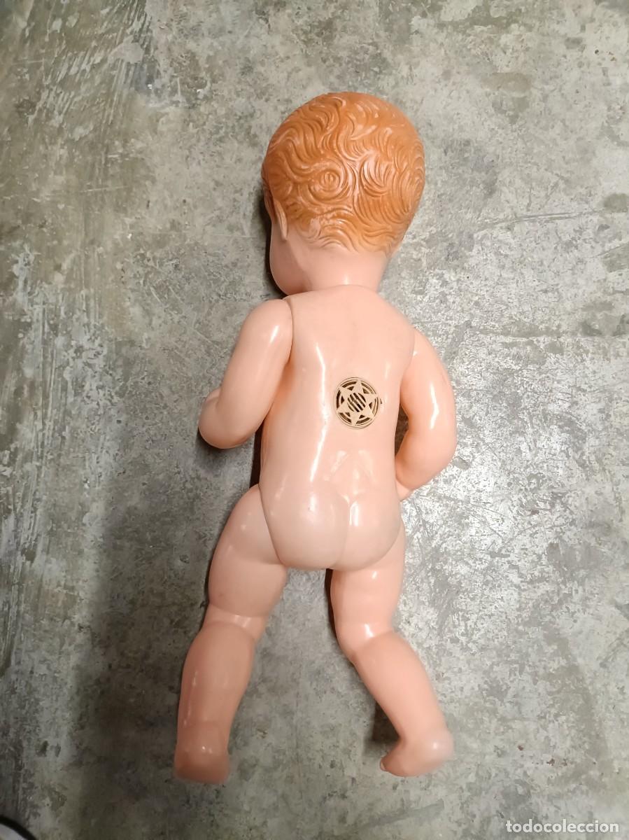 Figuras de goma y PVC: Antiguo mu&ntilde;eco. 56 cm - Foto 4