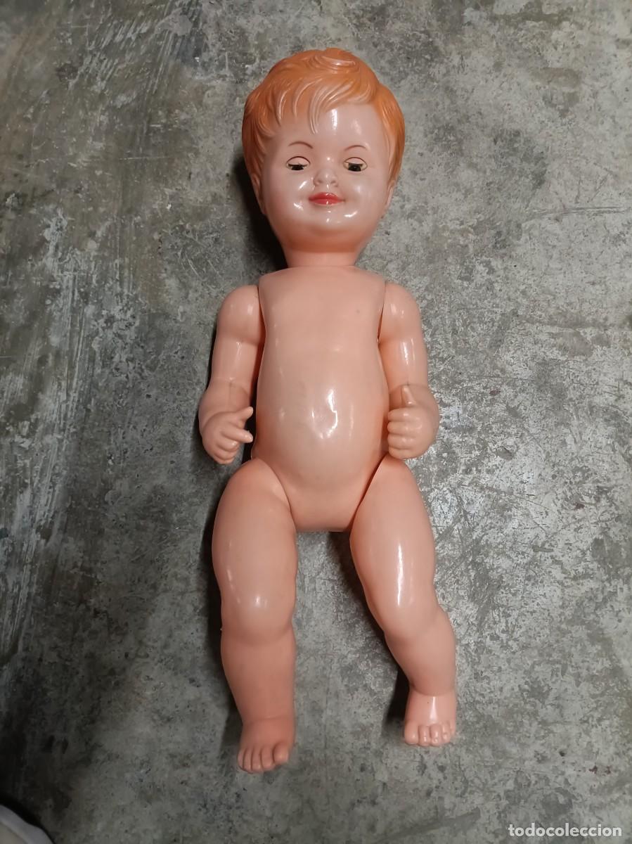 Figuras de goma y PVC: Antiguo mu&ntilde;eco. 56 cm - Foto 1