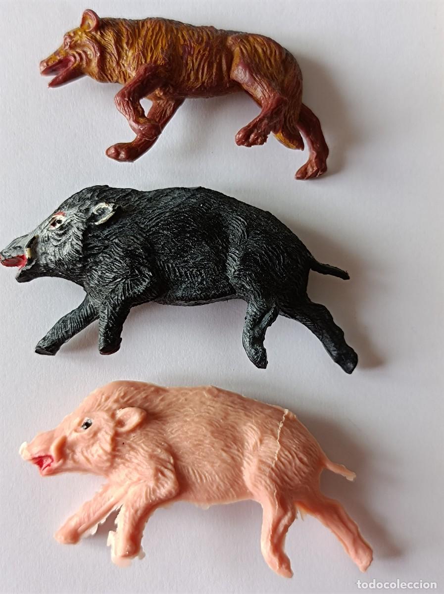 Figuras de goma y PVC: LOTE DE ANIMALES DE PL&Aacute;STICO COMANSI - Foto 7
