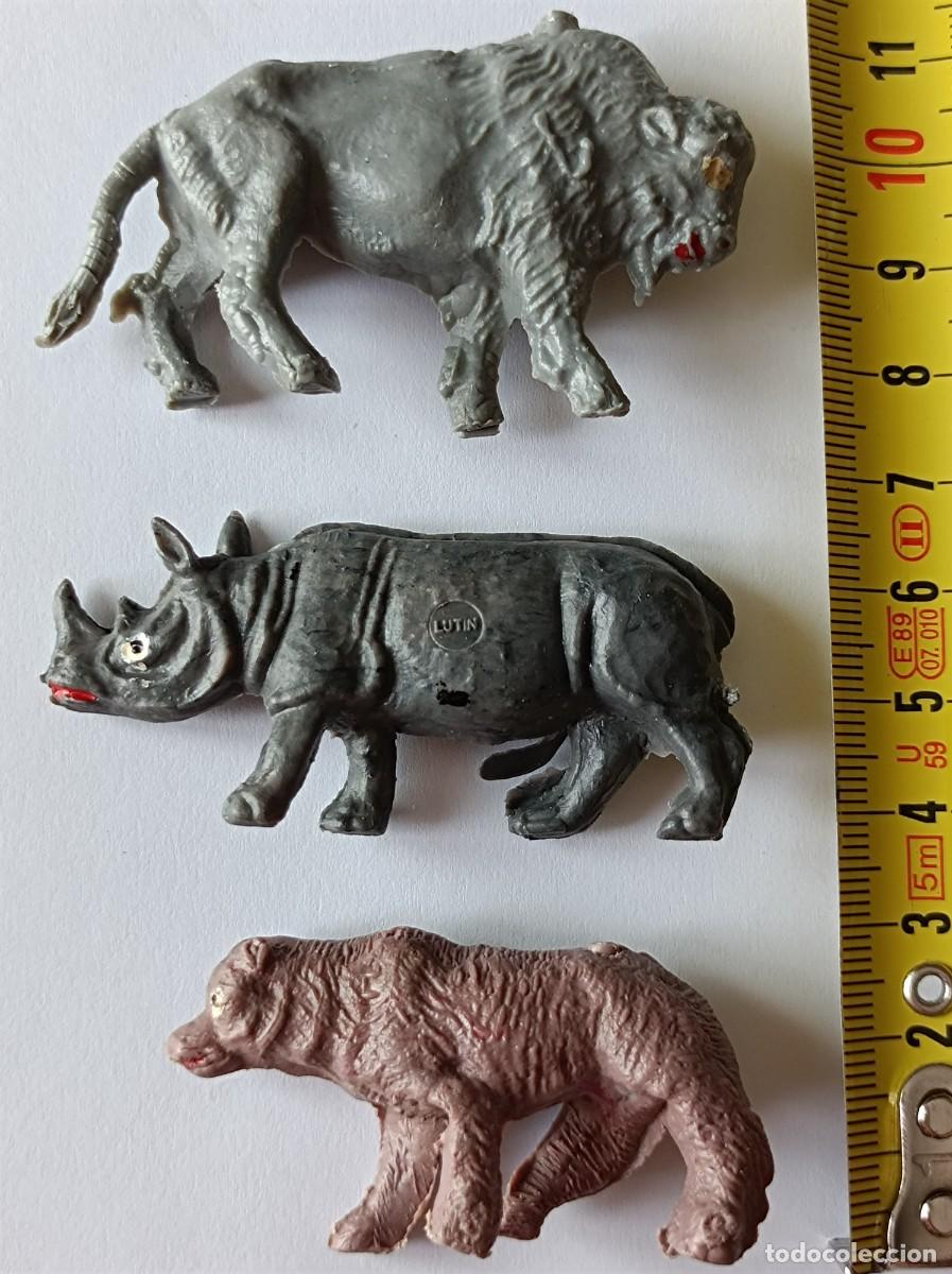 Figuras de goma y PVC: LOTE DE ANIMALES DE PL&Aacute;STICO COMANSI - Foto 11