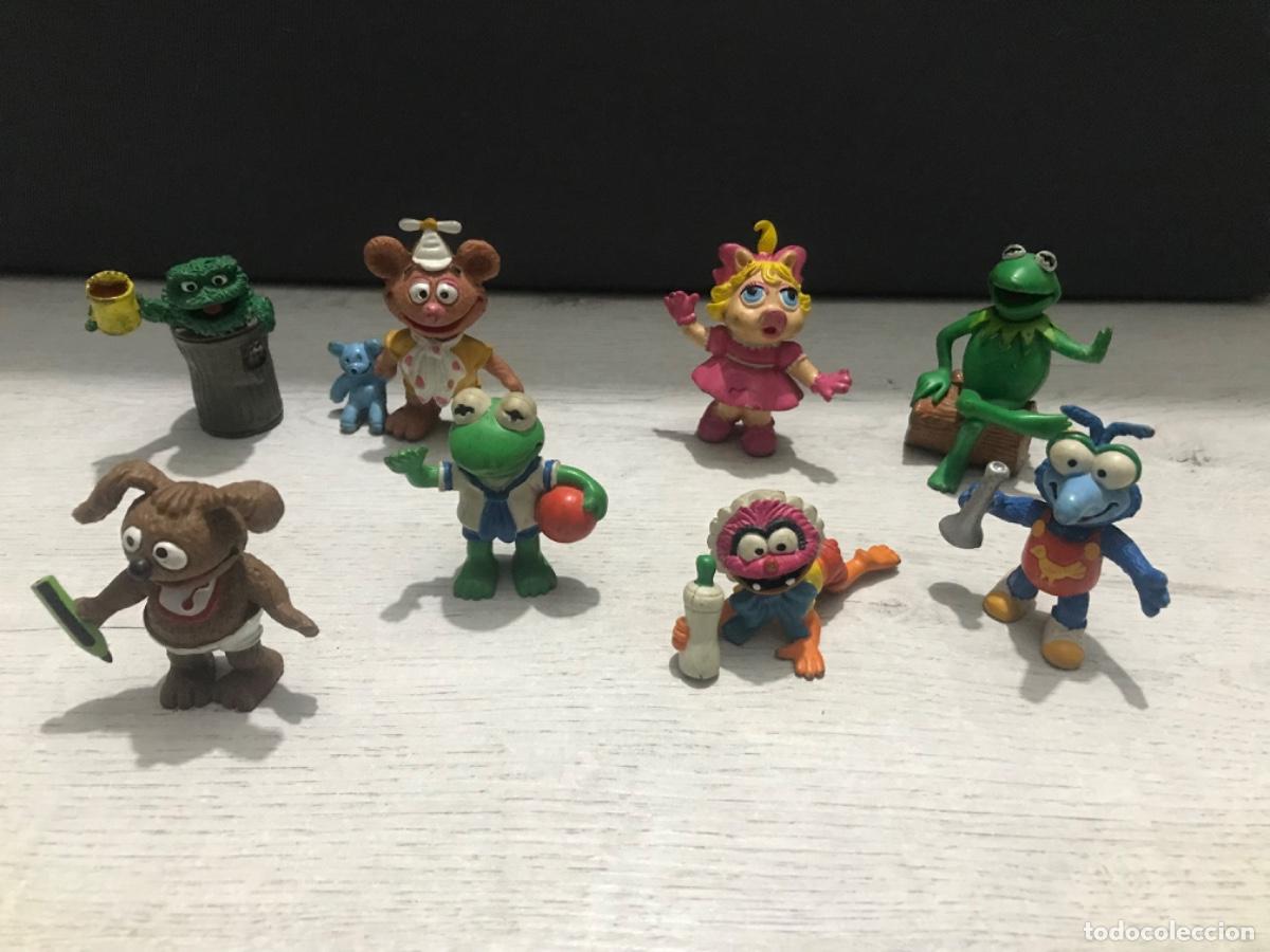 Figuras de goma y PVC: Lote de 8 figuras Mappel - Foto 1