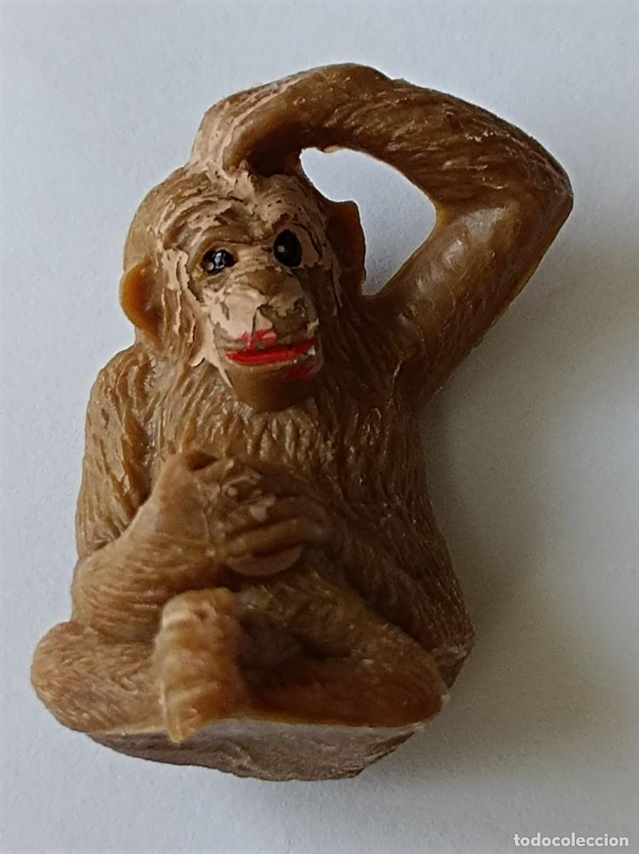 Figuras de goma y PVC: MONO BLANCO DE PL&Aacute;STICO FABRICANTE COMANSI - Foto 2