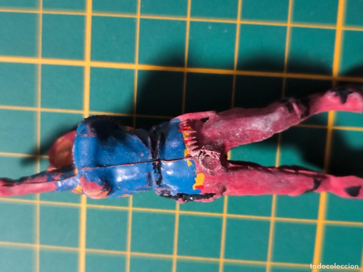 Figuras de goma y PVC: COWBOY DISPARANDO DESDE EL SUELO PECH - Foto 2