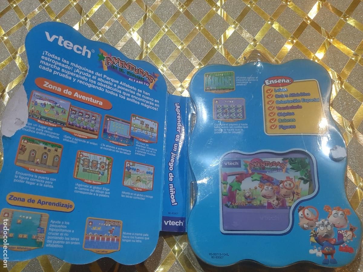 Figuras de goma y PVC: JUEGO V SMILE DE VTECH AVENTURAS EN EL PARQUE ! - Foto 2