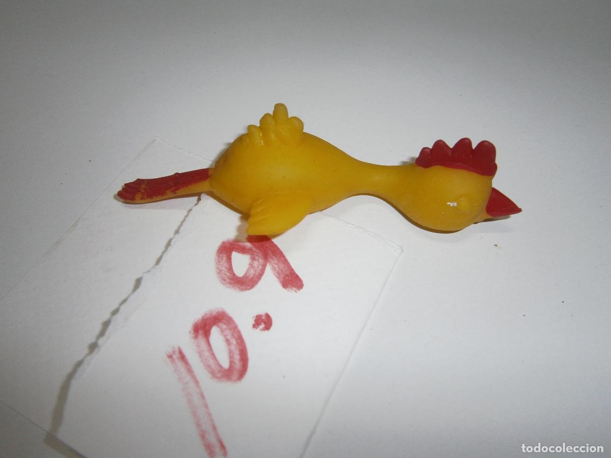 Figurines en Caoutchouc et PVC: ANTIGUA FIGURA DE GOMA O PVC - POLLO MARIONETA DE DEDO