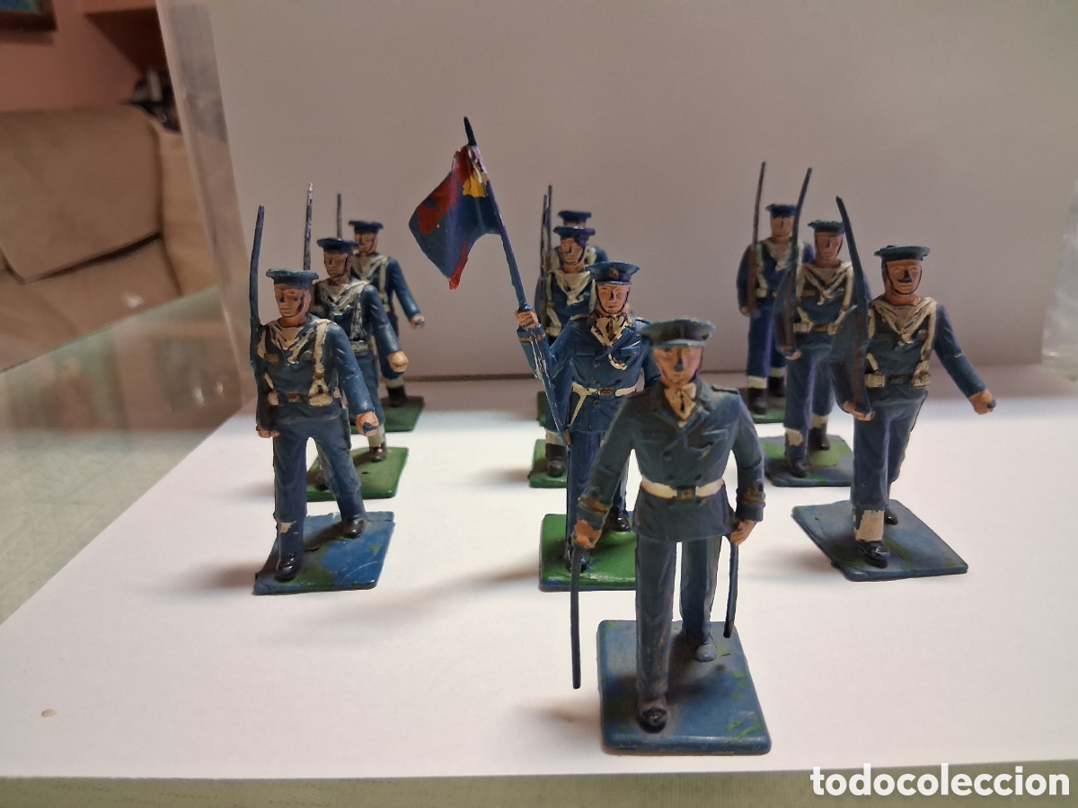 Figuras de goma y PVC: Desfile Ej&eacute;rcito de la Marina. Reamsa, gomarsa - Foto 1