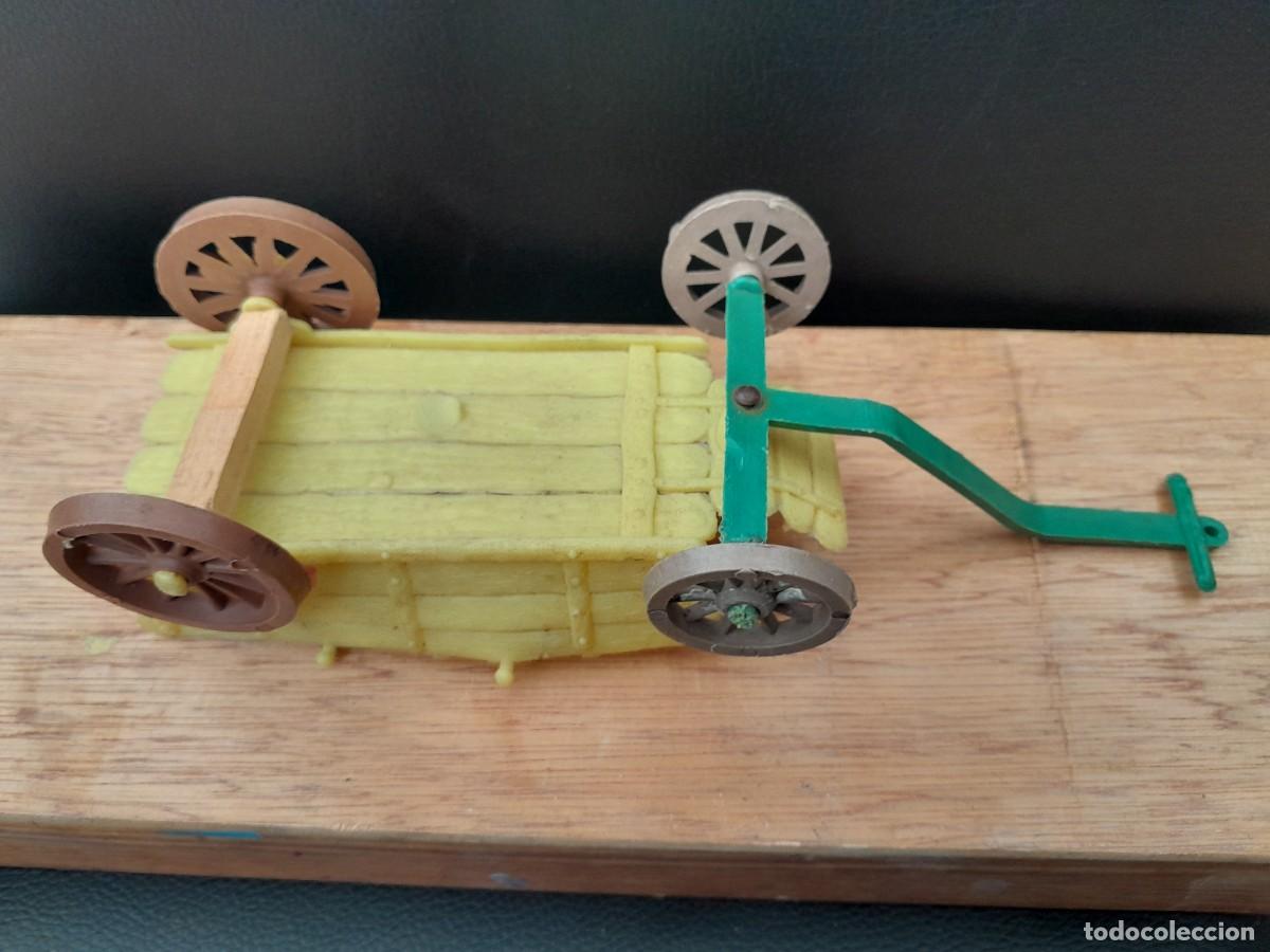 Figuras de goma y PVC: Carreta seguramente Jecsan + complementos - Foto 4