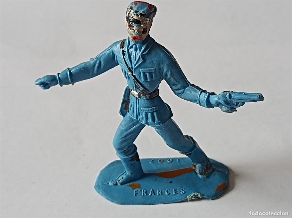 Figuras de goma y PVC: OFICIAL SOLDADO FRANC&Eacute;S COMANSI - Foto 1