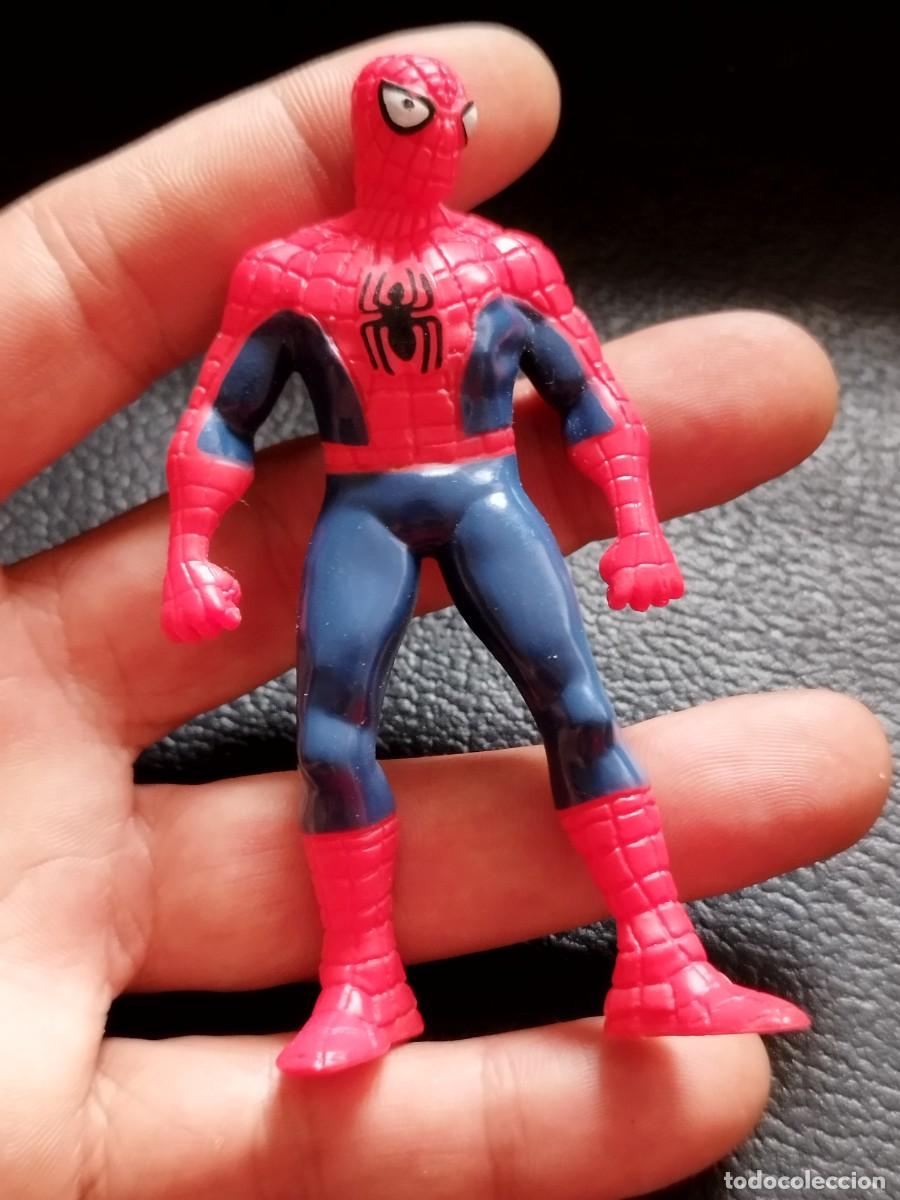 Figuras de goma y PVC: Figura, mu&ntilde;eco de Spiderman, de Comansi. - Foto 2