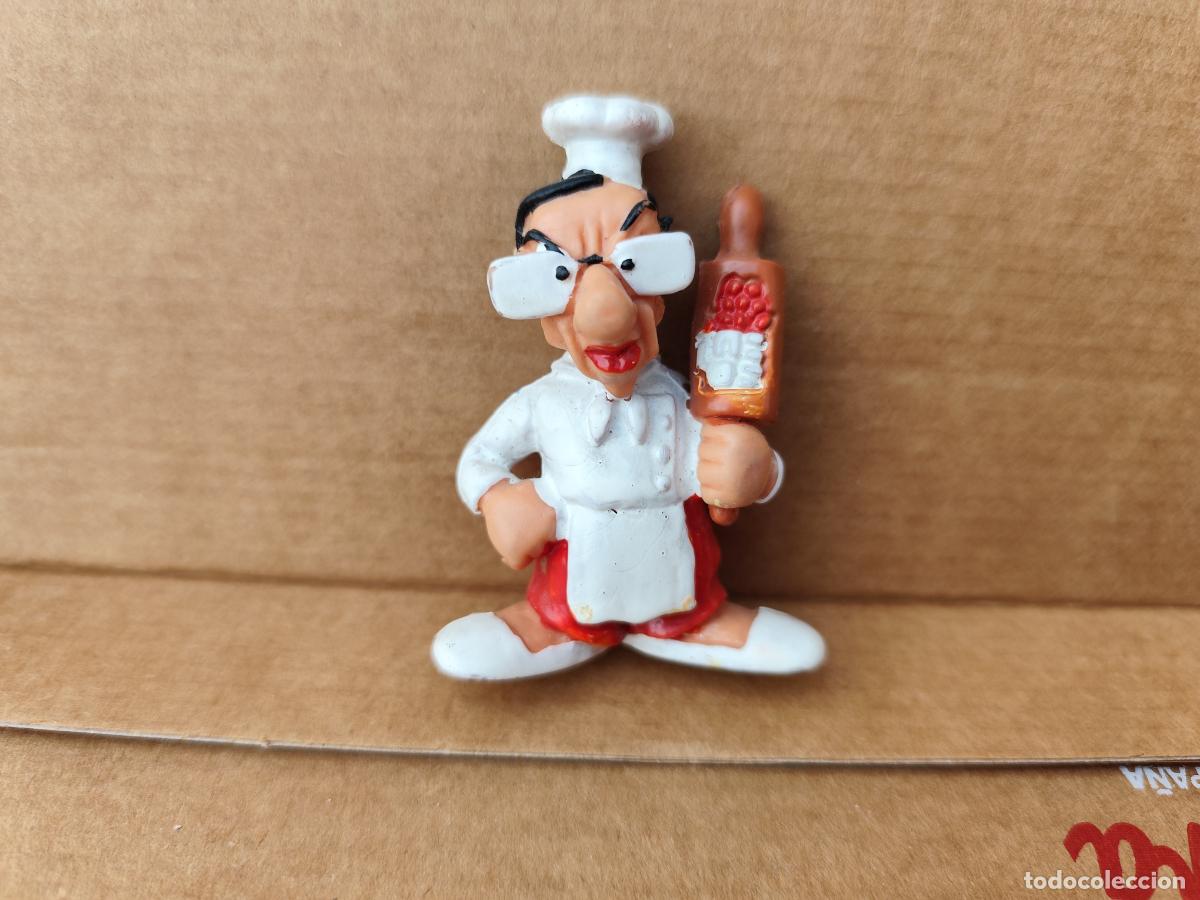 Figuras de Goma y PVC: COCINERO - CHEF - Figurita ALFONSO GUERRA COCINERO de LOS MONCLIS, a&ntilde;os 80.