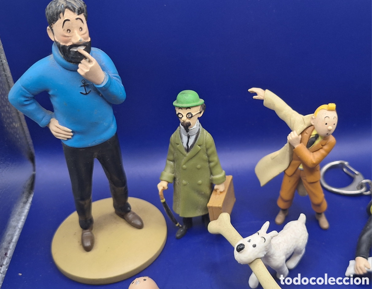 Figuras de goma y PVC: Lote de Figuras de Tintin - Foto 3