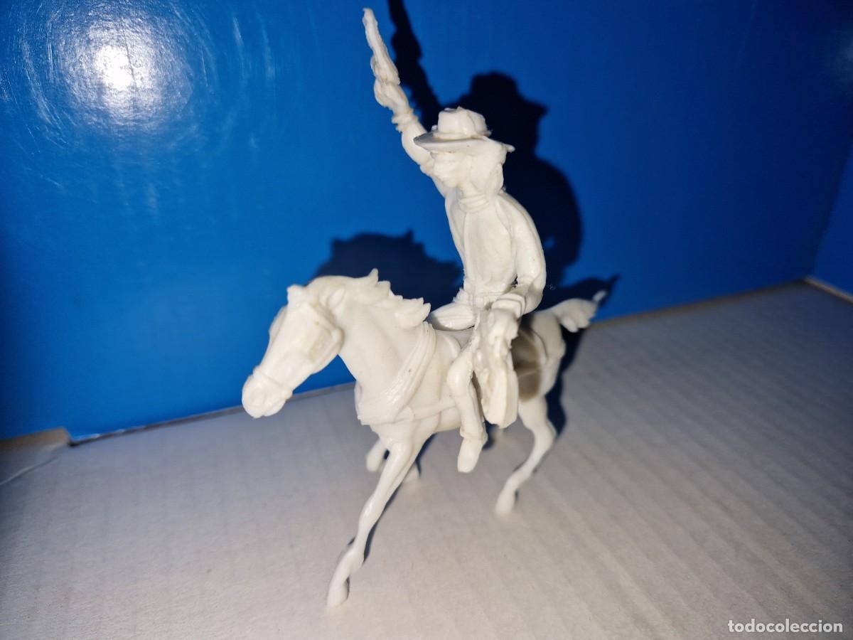 Figuras de goma y PVC: VAQUERO Y CABALLO DE COMANSI - Foto 3