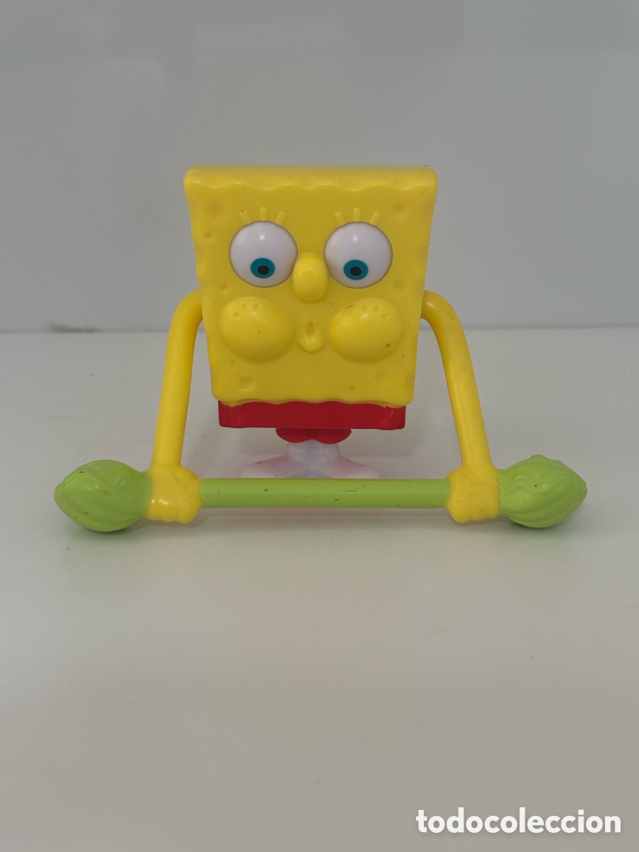 Figuras de goma y PVC: Bob Esponja (ejercicio) - Burger King 2016 - Foto 1