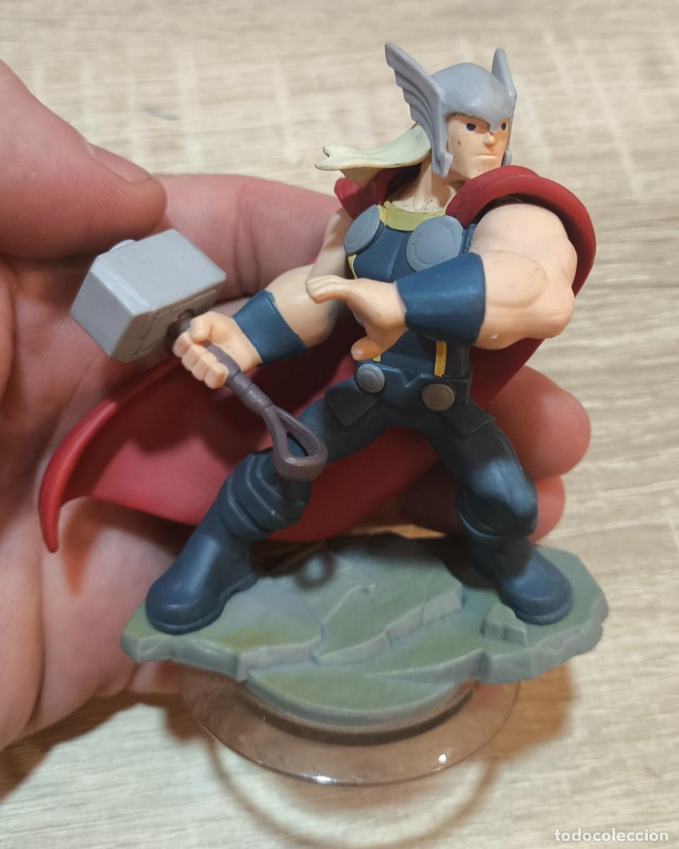 Figuras de goma y PVC: FIGURA DISNEY INFINITY MARVEL THOR - Foto 1
