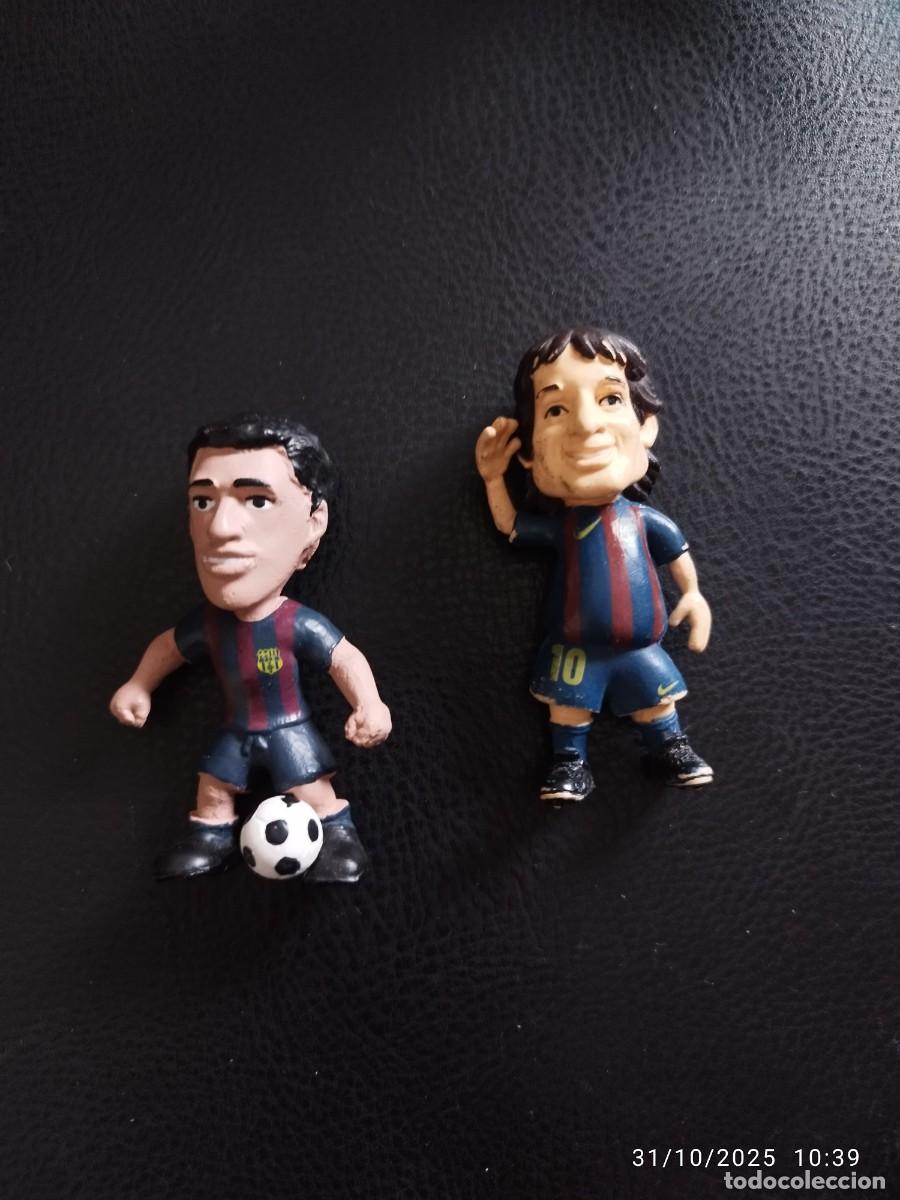 Figuras de goma y PVC: Mu&ntilde;ecos Messi y Su&aacute;rez Comansi - Foto 1