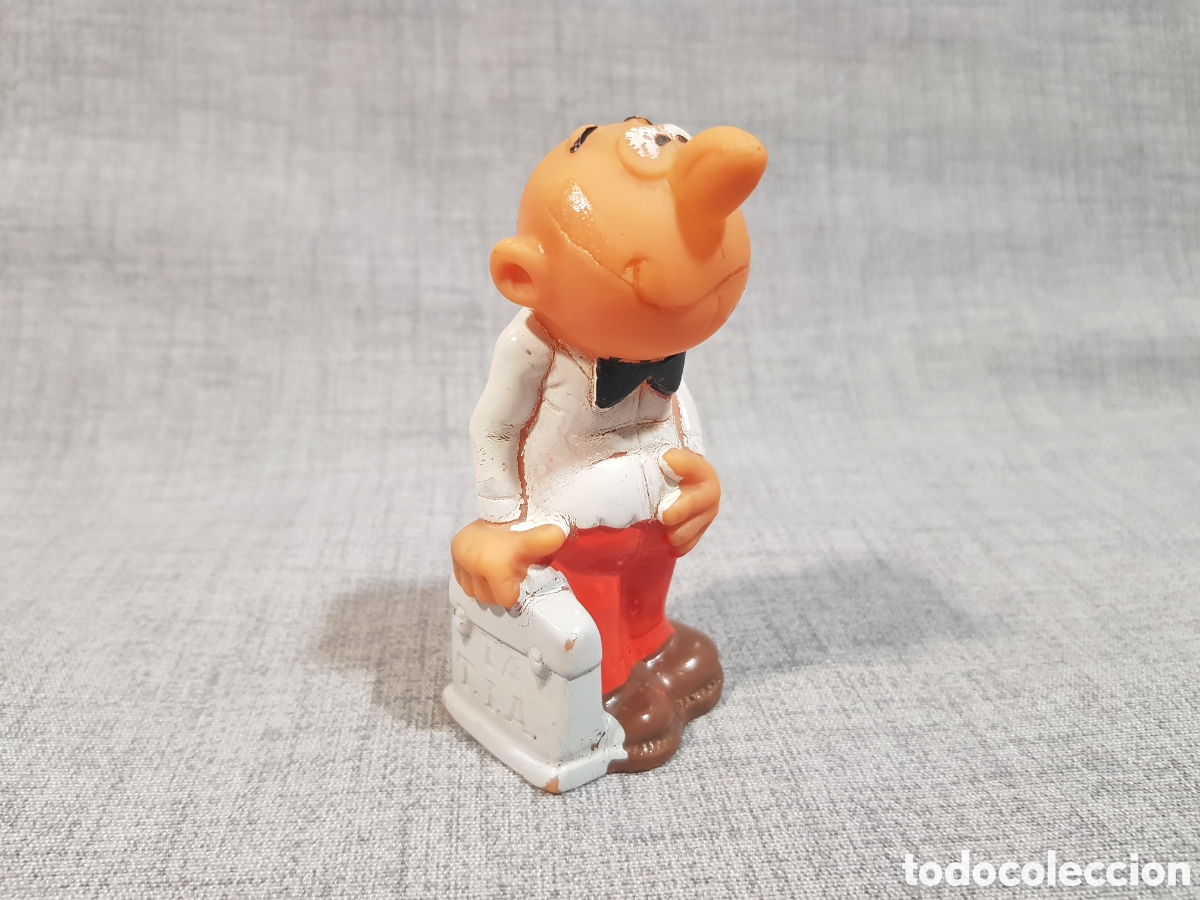 Figuras de goma y PVC: JUGASA FIGURA DE FILEM&Oacute;N. GOMA BLANDA CON CHIFLO PITO 9 CENT&Iacute;METROS. MORTADELO Y FILEM&Oacute;N. VINTAGE