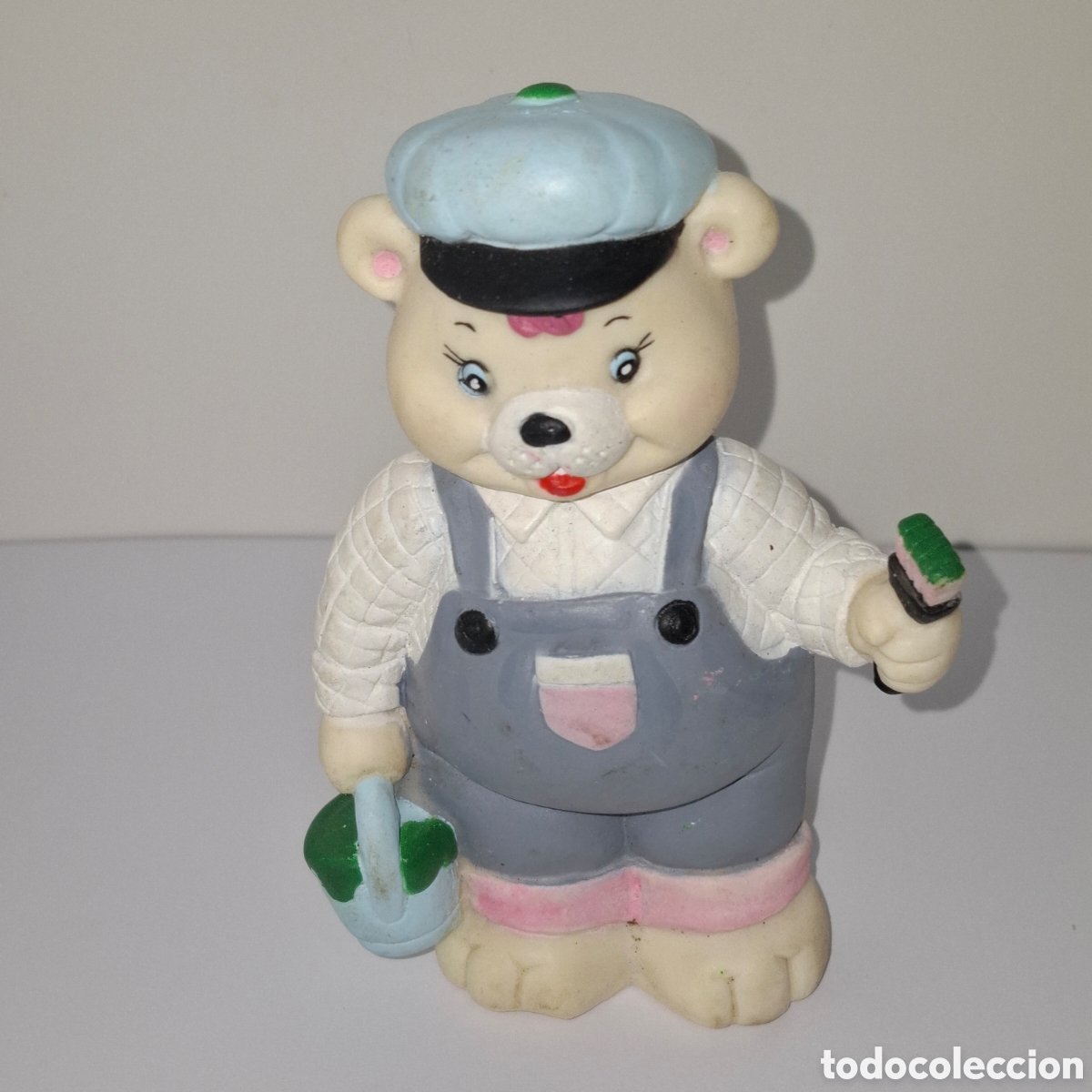 Figuras de Goma y PVC: MU&Ntilde;ECO DE CHIFLE ROCKAPETTA PAPA OSO A&Ntilde;OS 70 FIGURA DE PVC