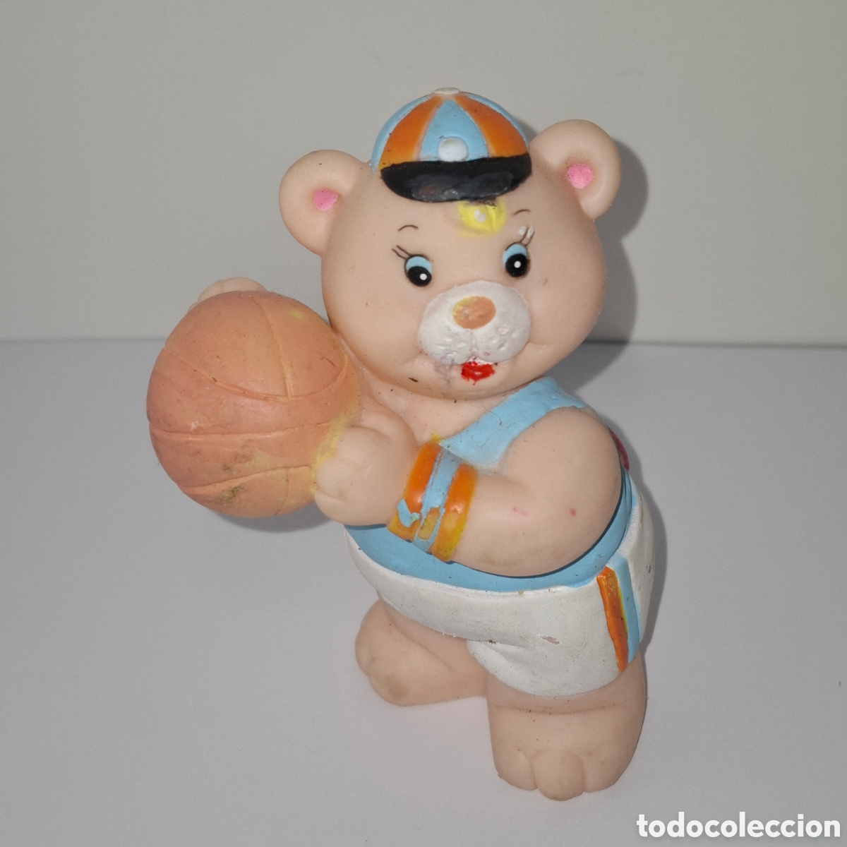 Figuras de Goma y PVC: FIGURA DE CHIFLE ROCKAPETTA OSO HIJO FIGURA DE PVC