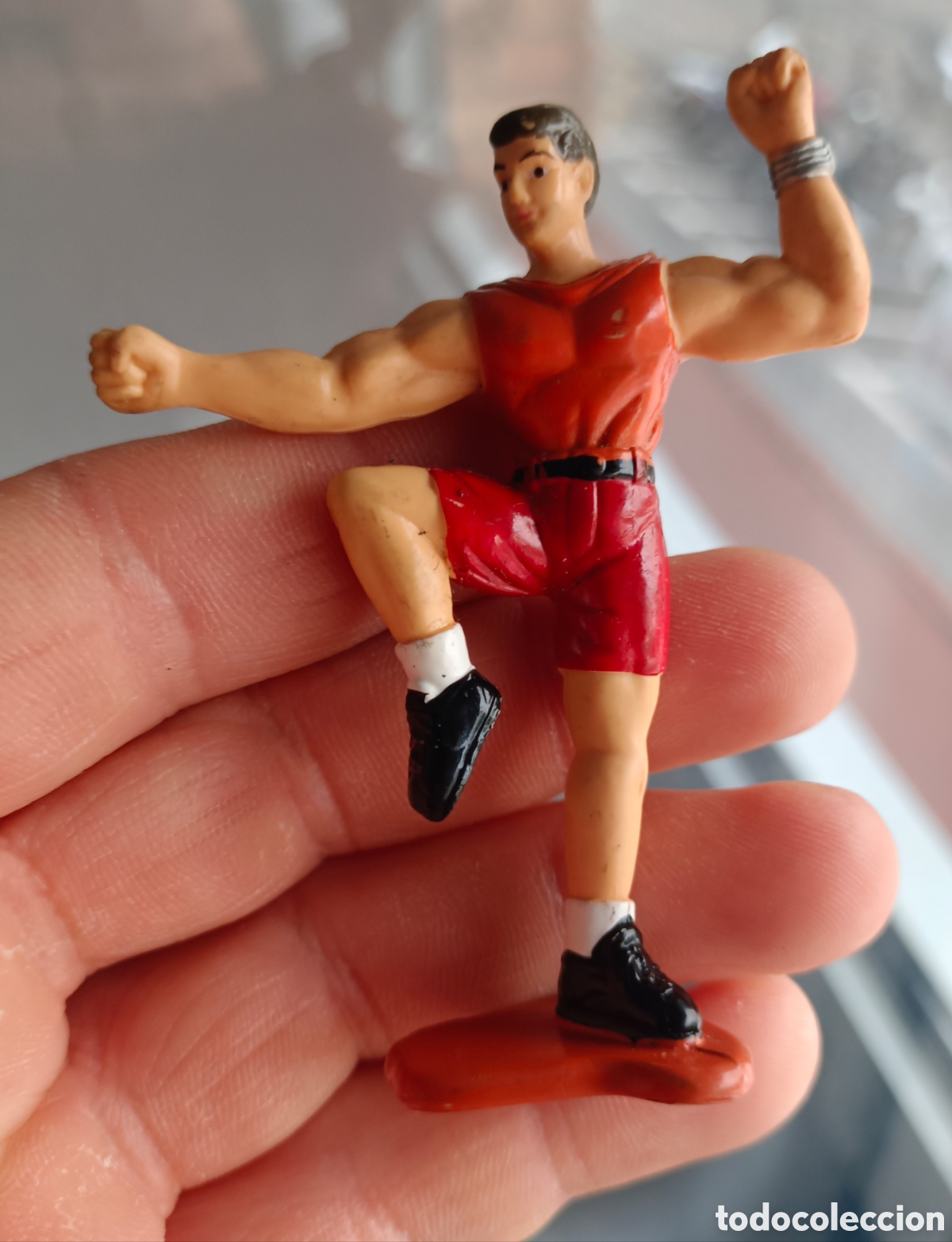 Figurines en Caoutchouc et PVC: Figura, mu&ntilde;eco power ranger 1994 Bandai Migthy Morphin