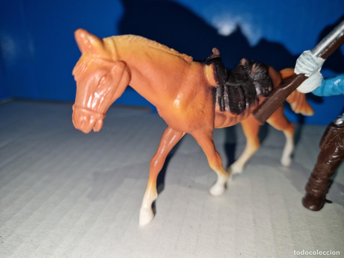 Figuras de goma y PVC: COMANSI, VAQUERO TRAMPERO CON CABALLO - Foto 3