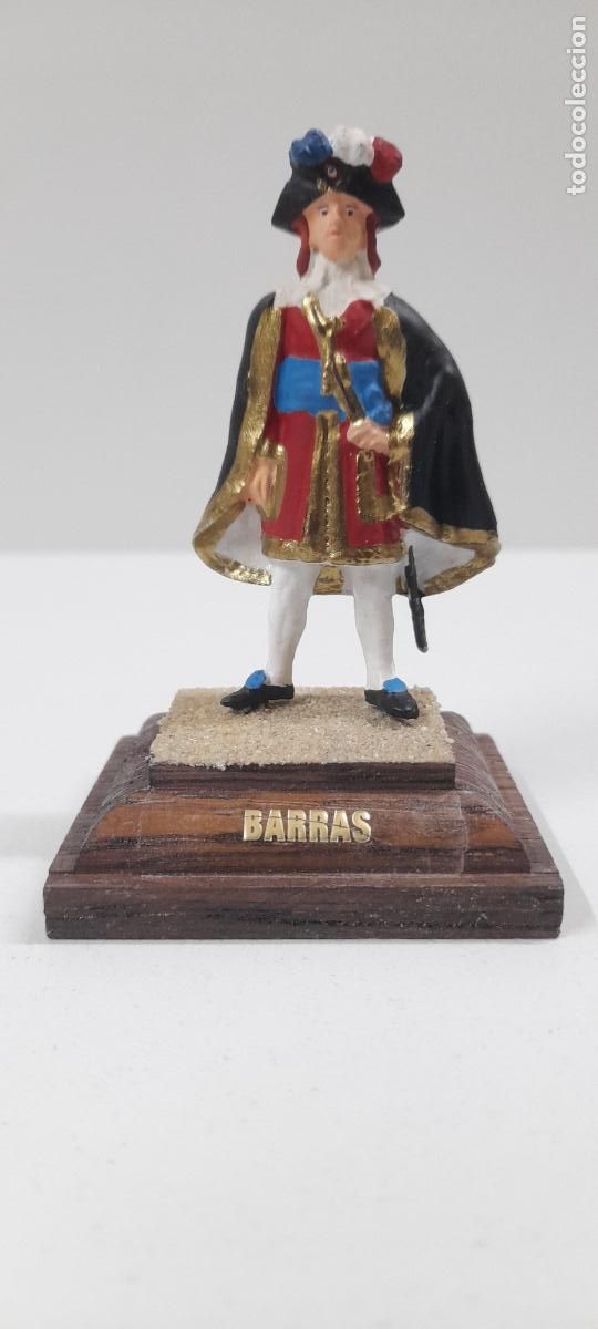 Antigua Figura de la Revolucion Francesa - Barras. Marca Starlux. Original Años 80