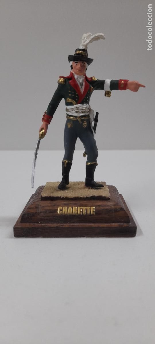 Antigua Figura de la Revolucion Francesa - Charette. Marca Starlux. Original Años 80