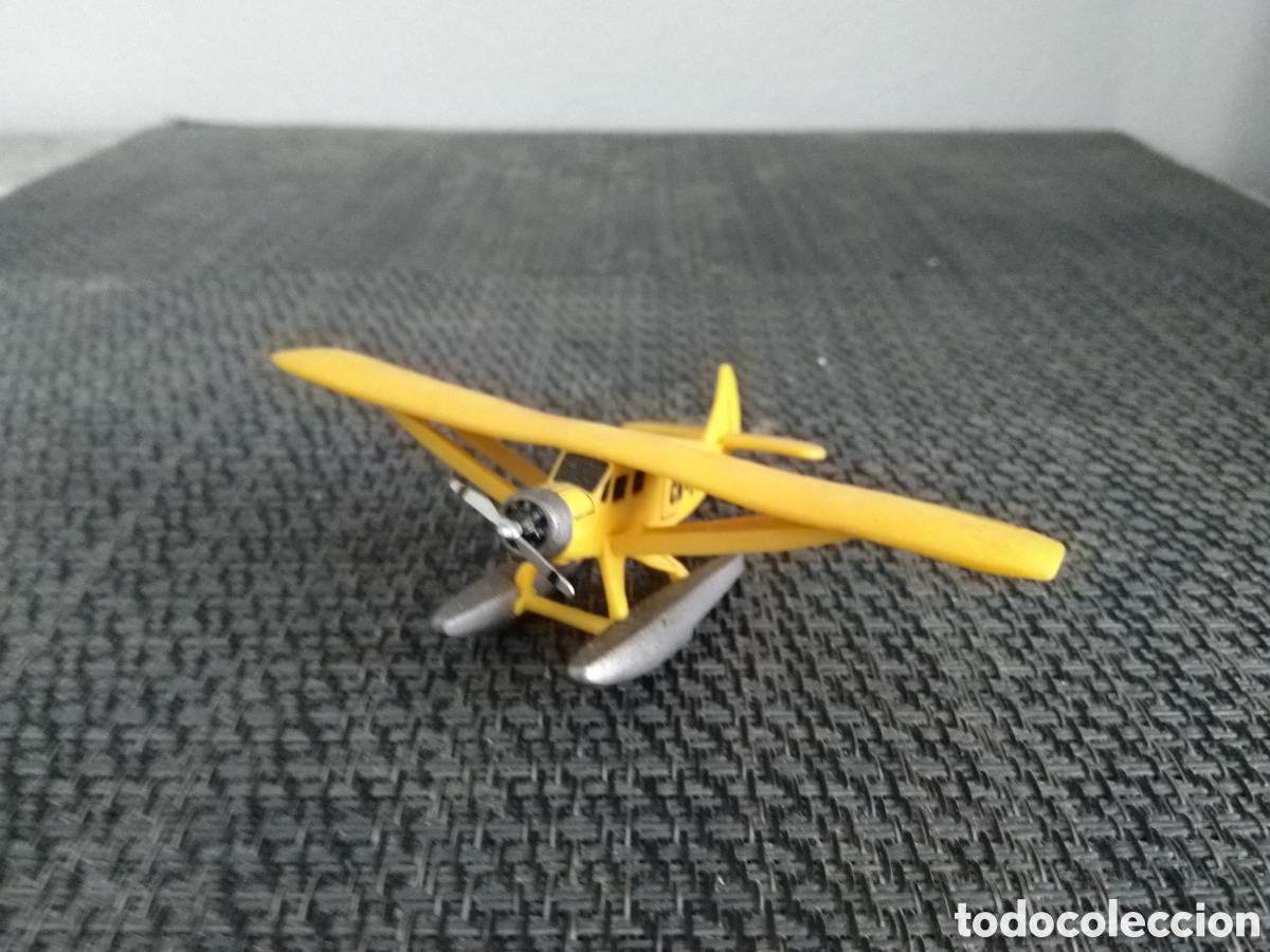 Figuras de Goma y PVC: FIGURA PVC AVION HIDROAVION TINTIN PLASTOY EL SECRETO DEL UNICORNIO